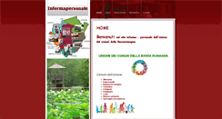 Desktop Screenshot of informapersonale.labassaromagna.it